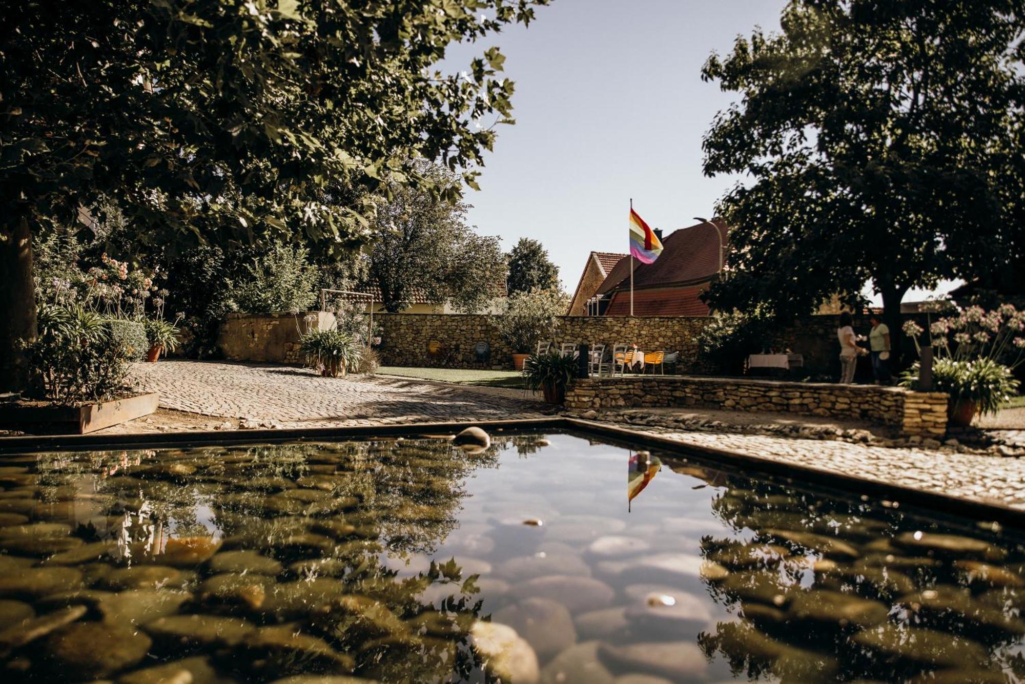 Klosterhof Weingut Boudierkoeller Stetten  Buitenkant foto